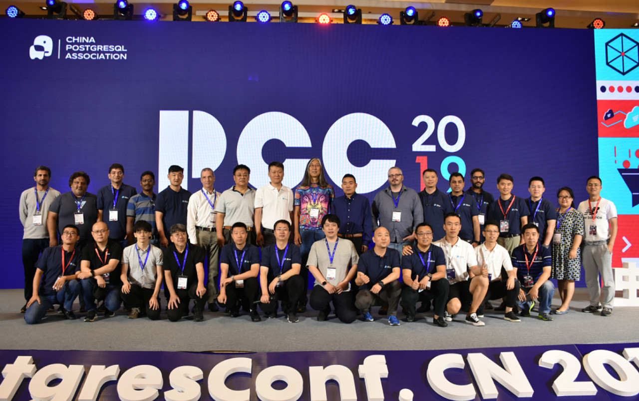 PGConf 2019嘉宾合影 PGConf 2019嘉宾合影